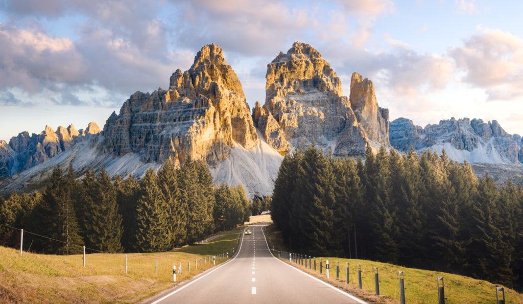 mountain road in italy in what is a destination management company