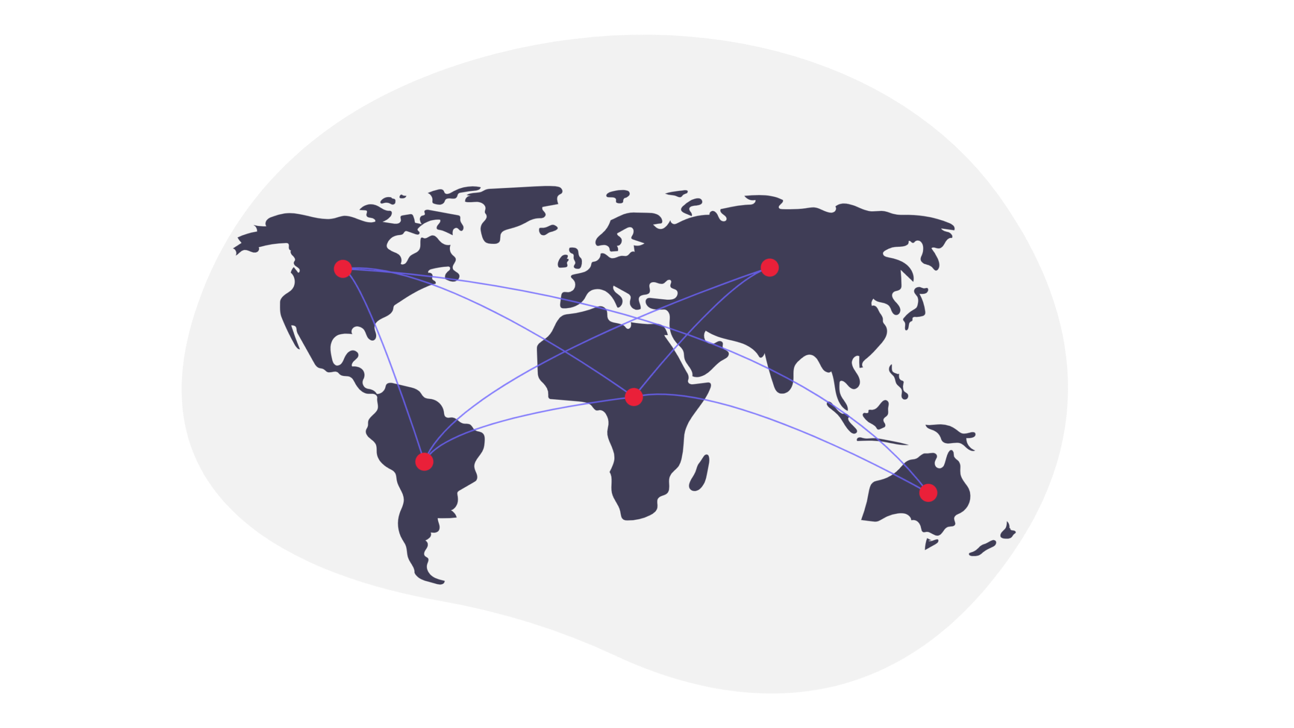 Global Map with offices in North America, United Kingdom, Europe, Asia, South Africa, Australia and New Zealand